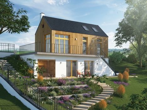 Stavební pozemek se stavebním povolením a projektem – Liběchov, 532 m², možnost okamžité stavby