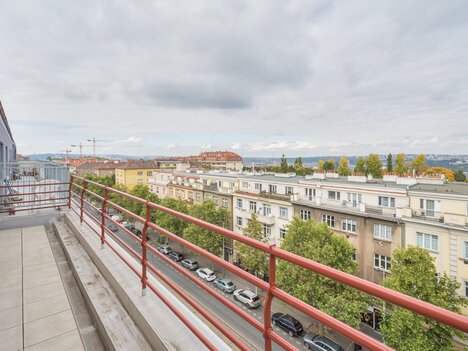 Byt 2+kk 43 m² s panoramatickou terasou